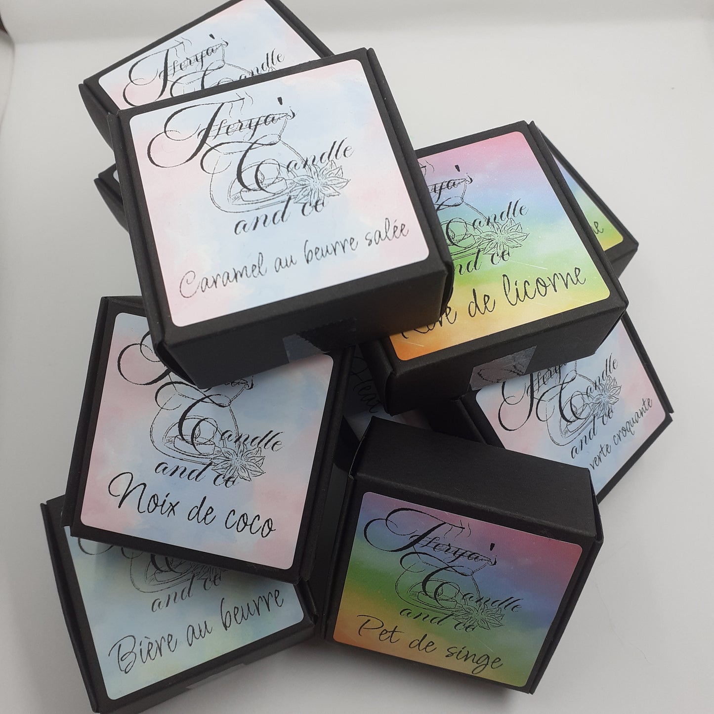 Fondant parfumée 20g avec sont écrin