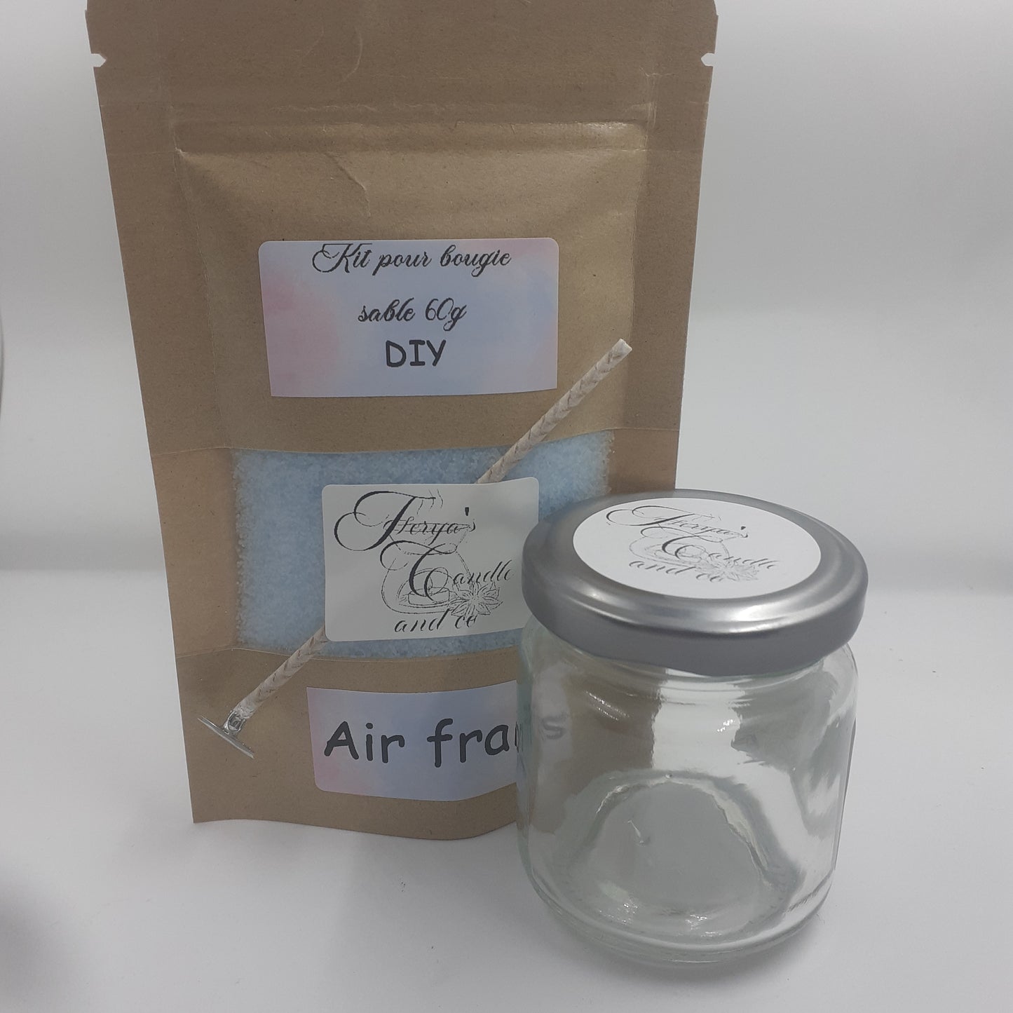 Kit pour bougie sable DIY 60g sans conenant