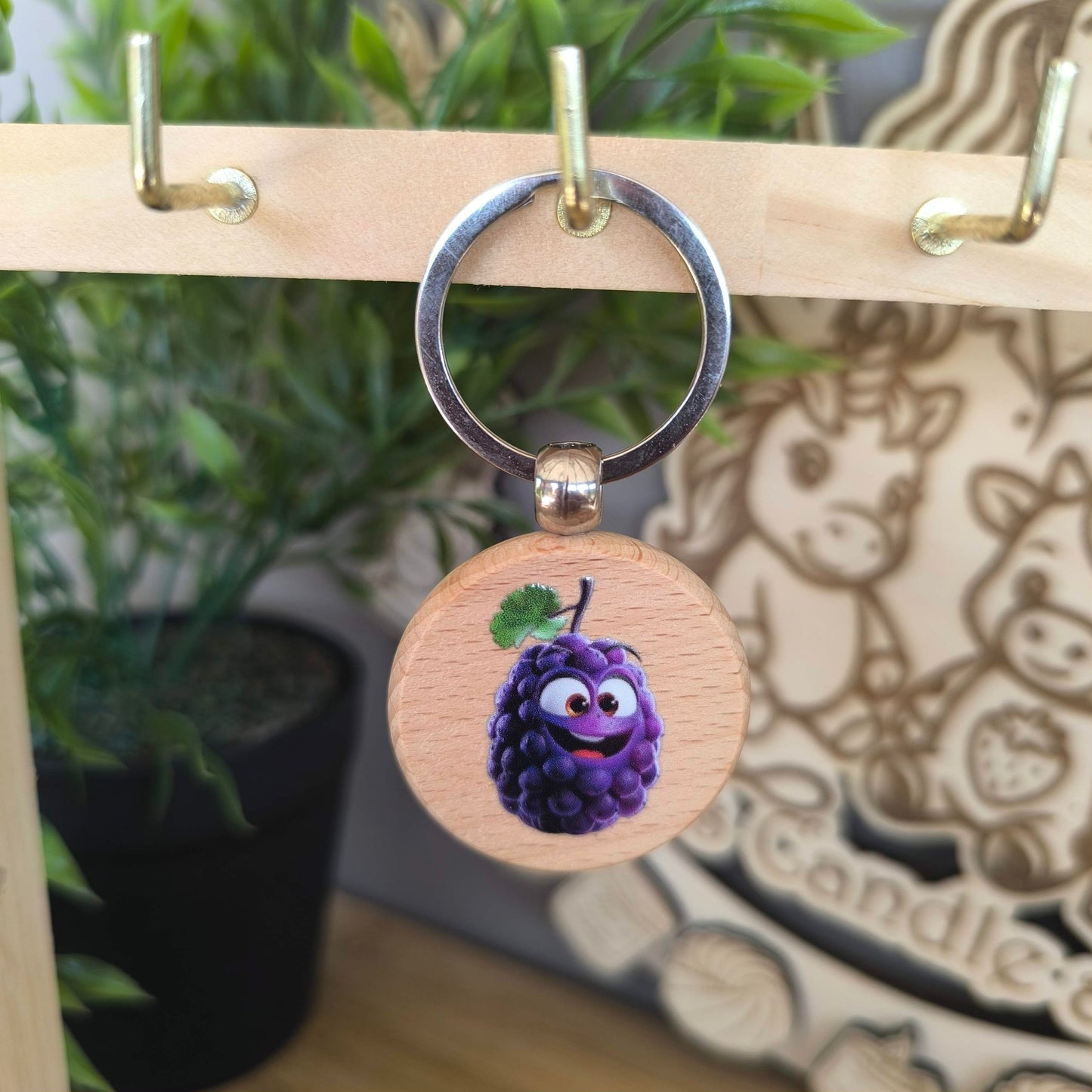 Porte clef rigolo FRUITS