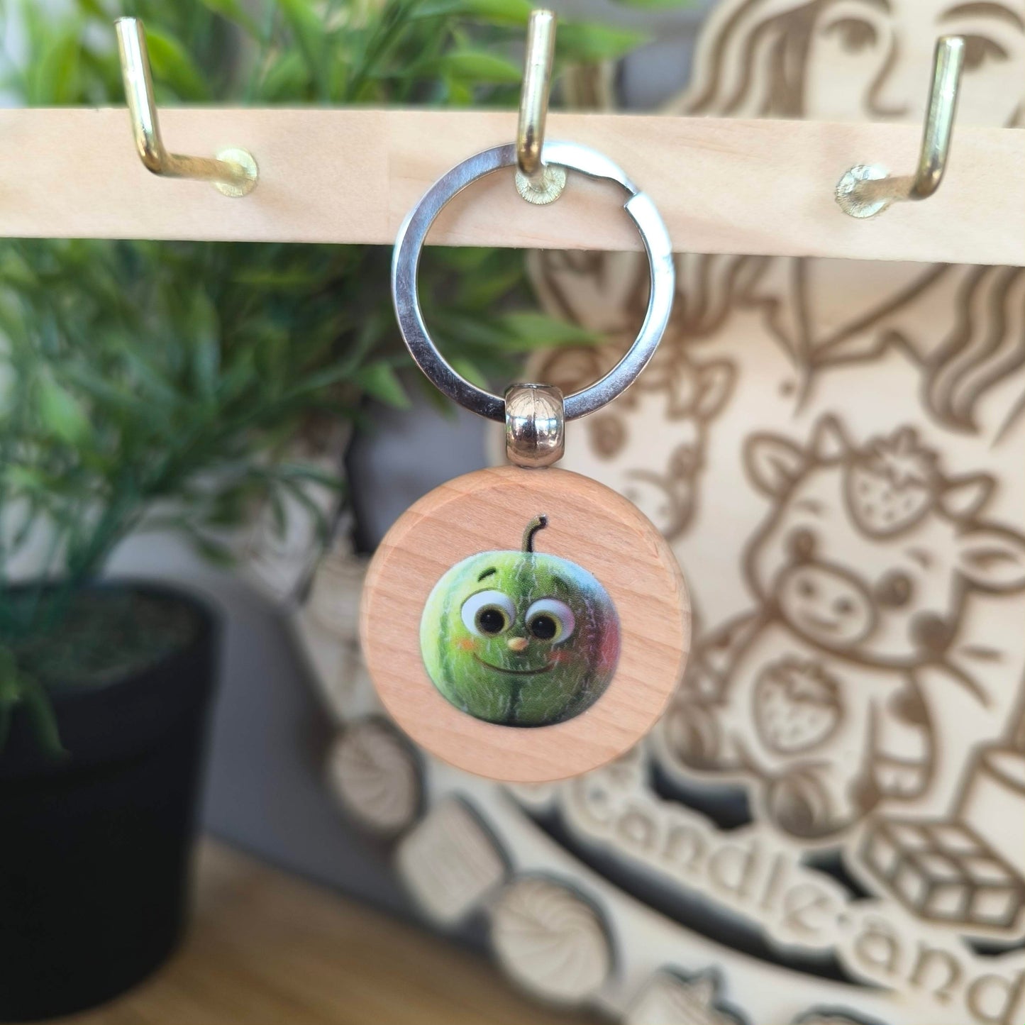 Porte clef rigolo FRUITS