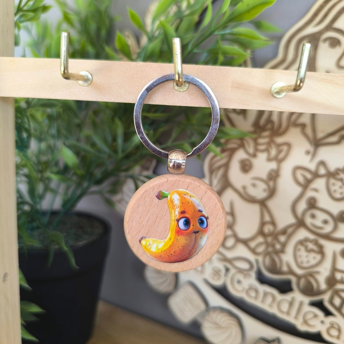 Porte clef rigolo FRUITS