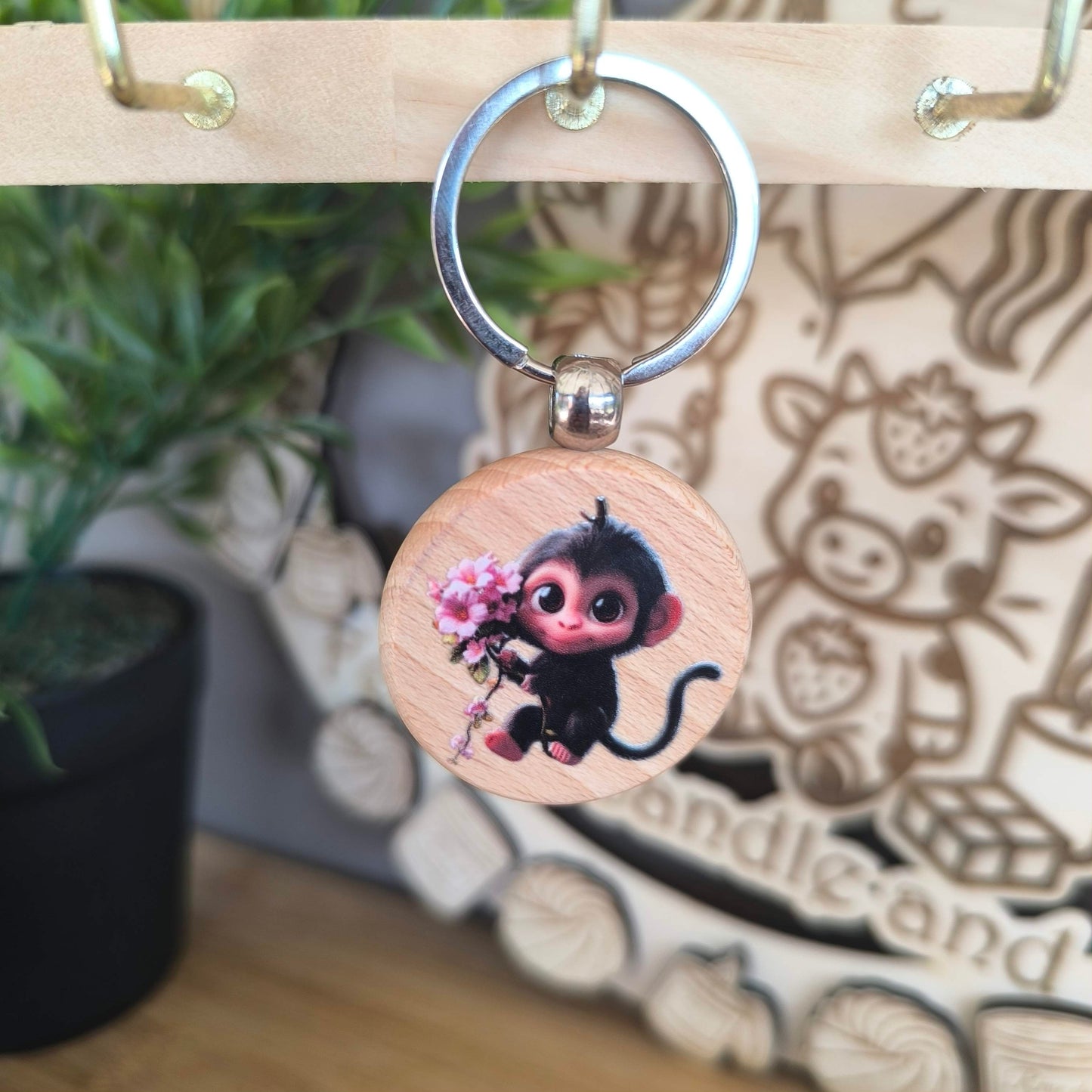 Porte clef rigolo animaux