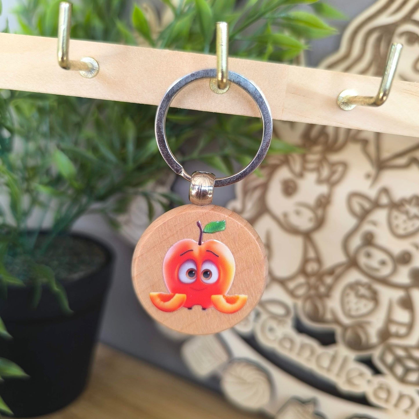 Porte clef rigolo FRUITS