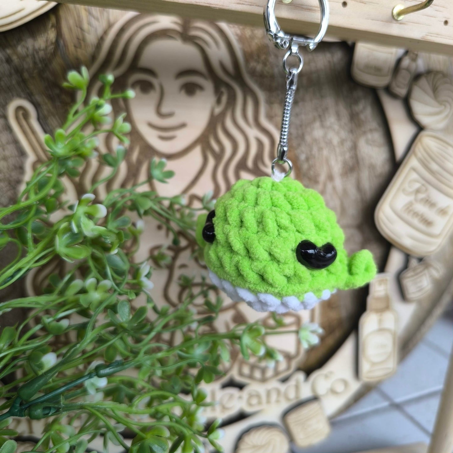 Porte-clé / Bijou de Sac – Baleine