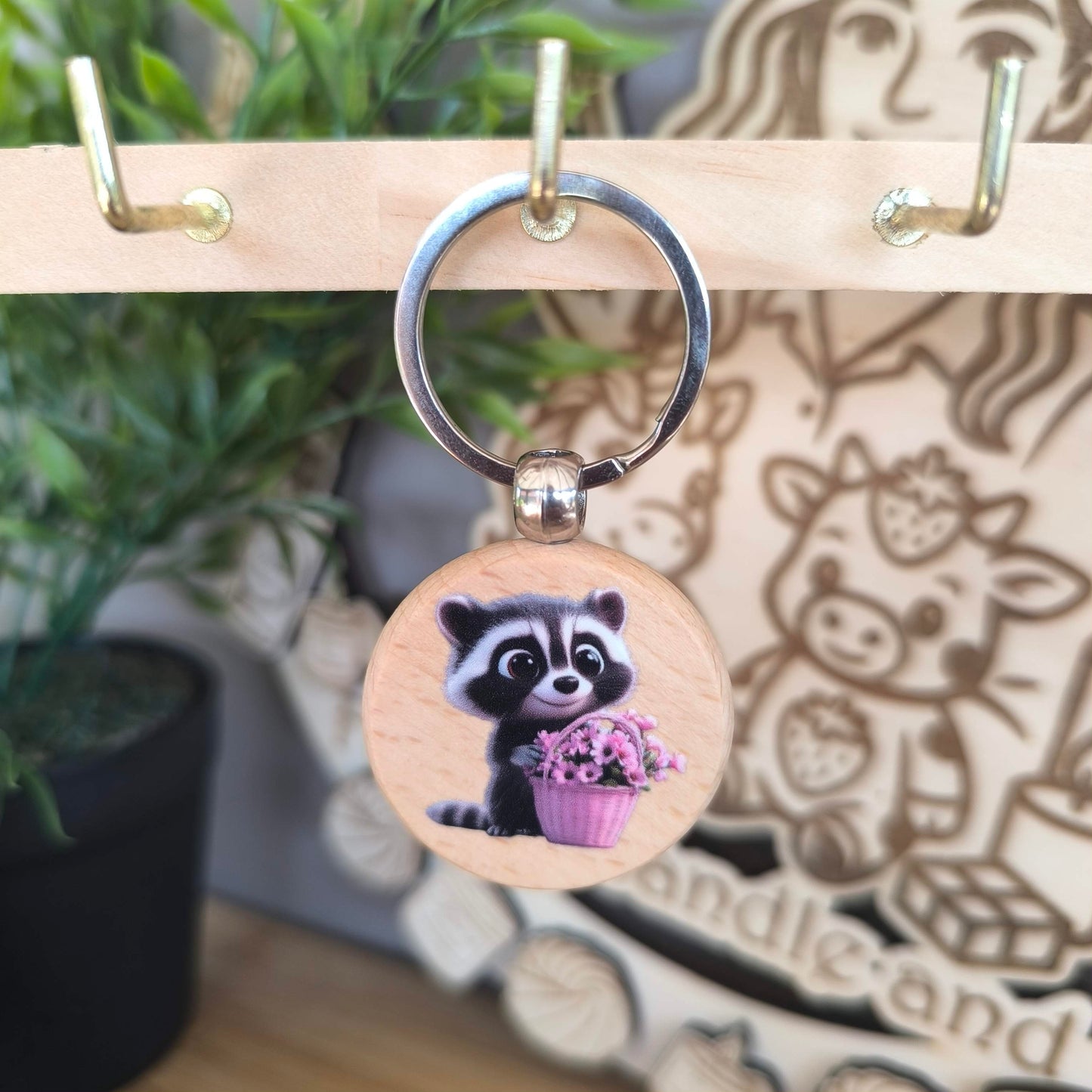 Porte clef rigolo animaux
