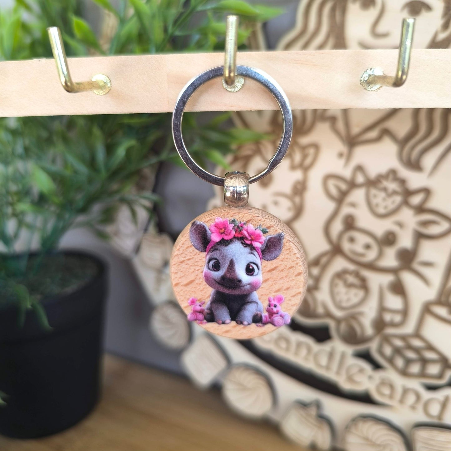 Porte clef rigolo animaux