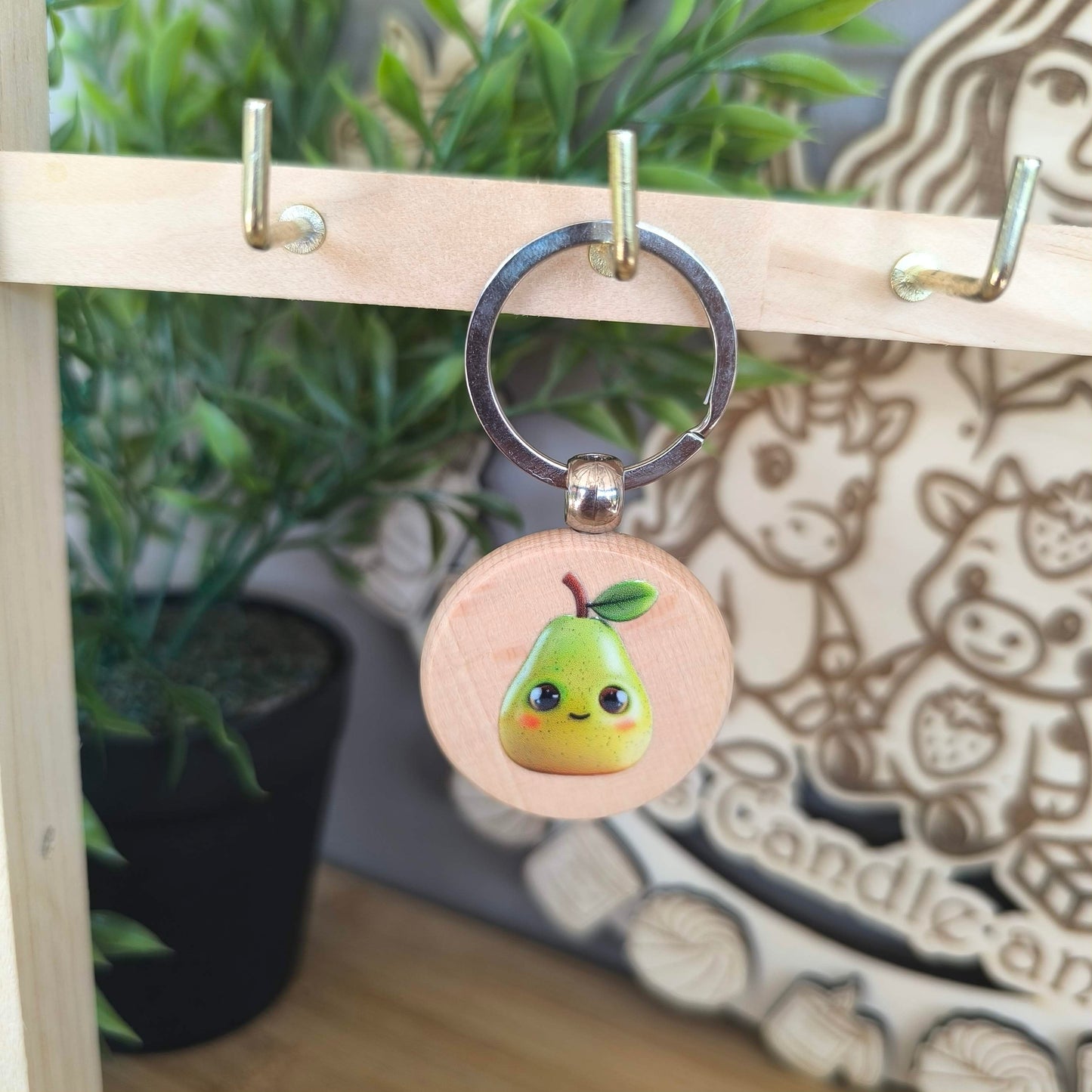 Porte clef rigolo FRUITS