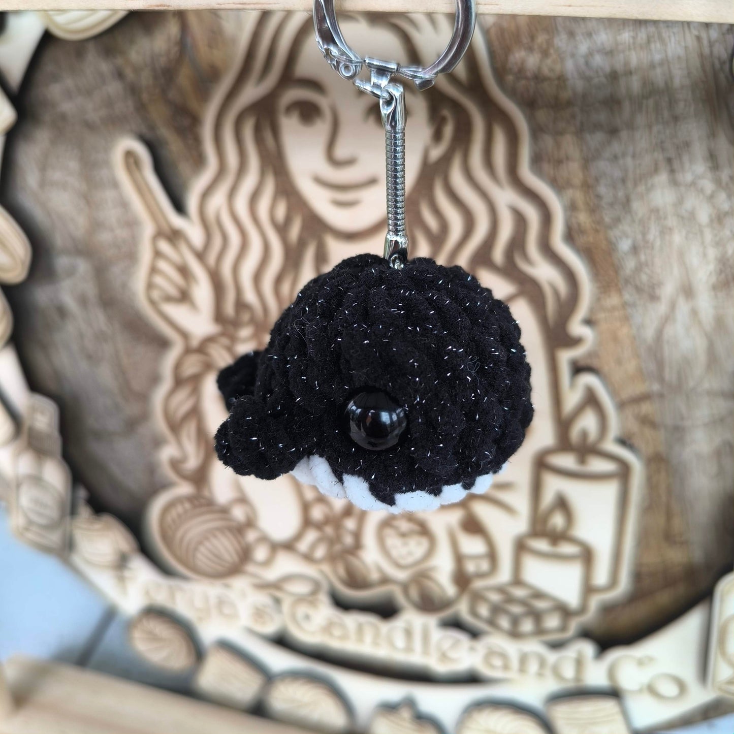 Porte-clé / Bijou de Sac – Baleine
