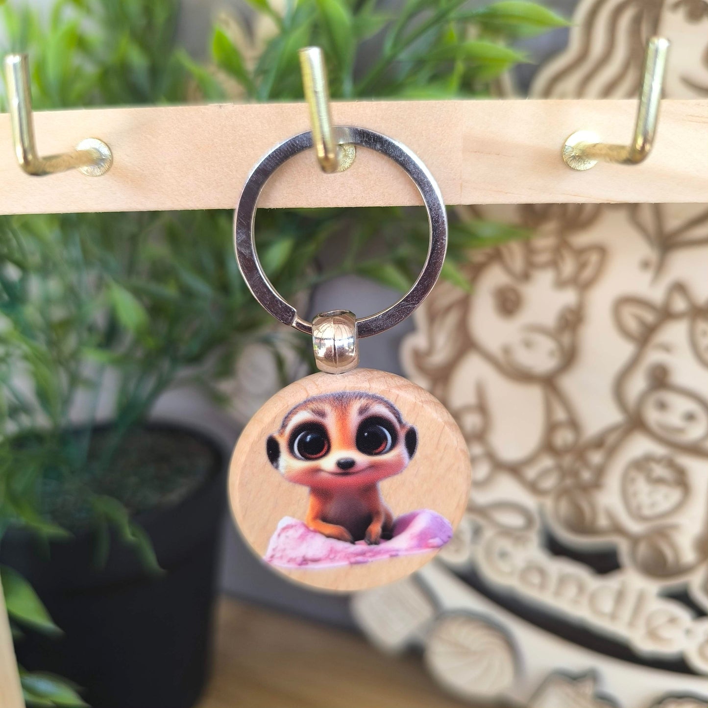 Porte clef rigolo animaux