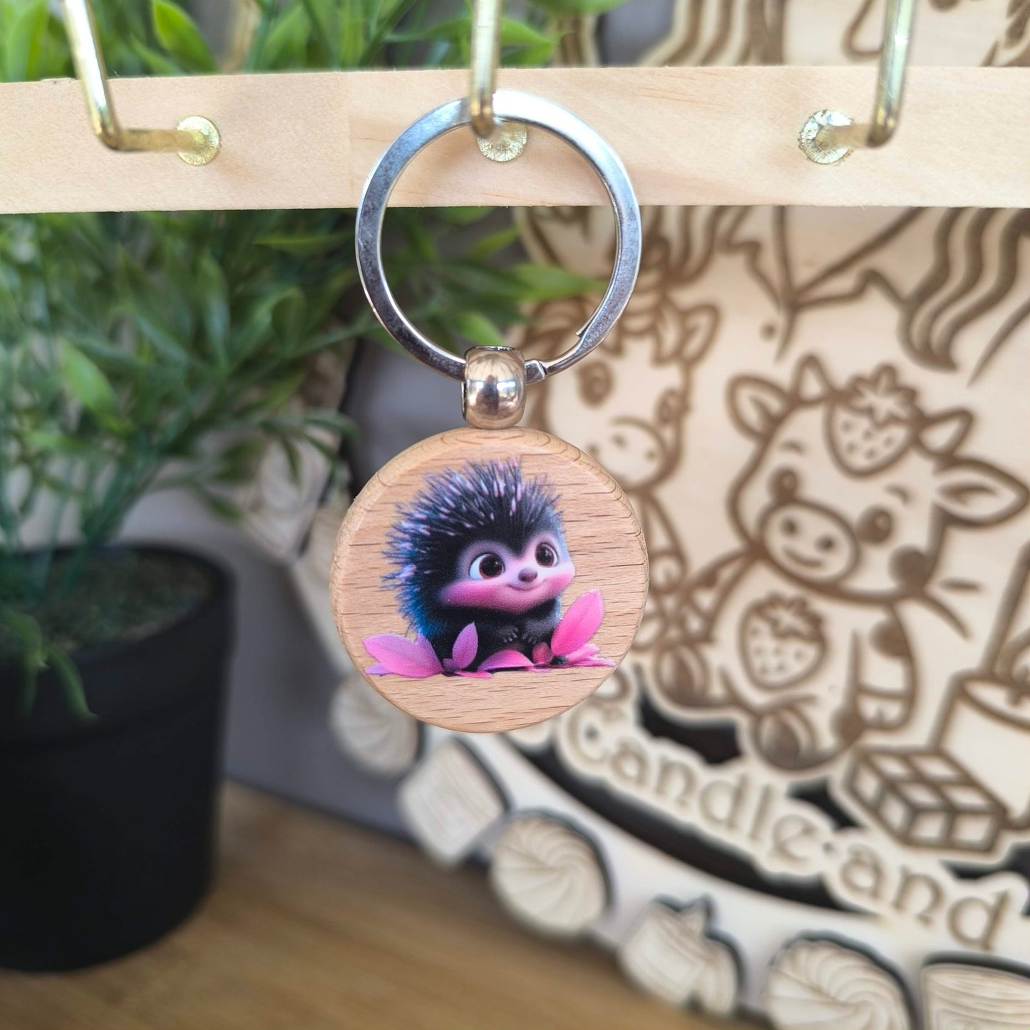 Porte clef rigolo animaux