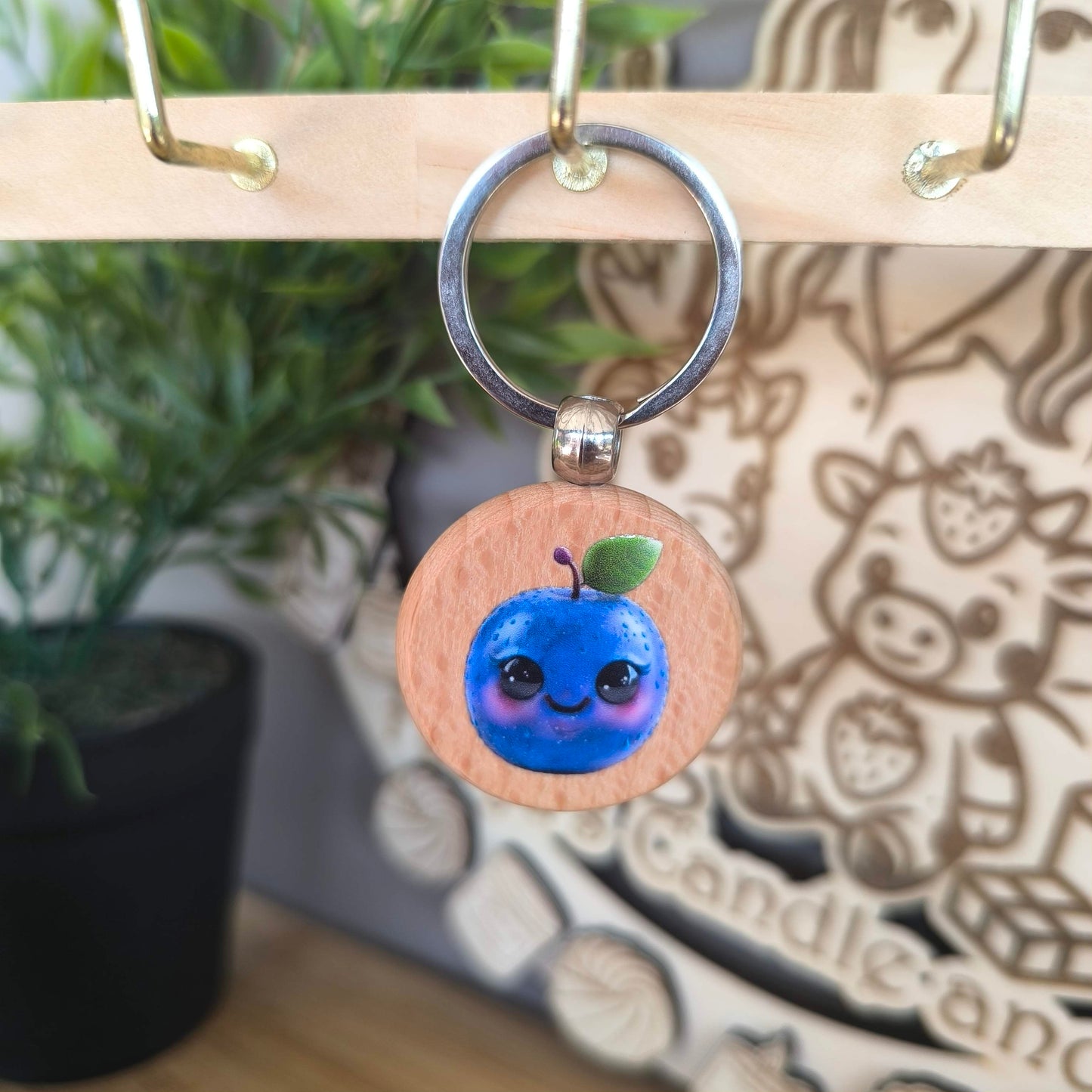 Porte clef rigolo FRUITS