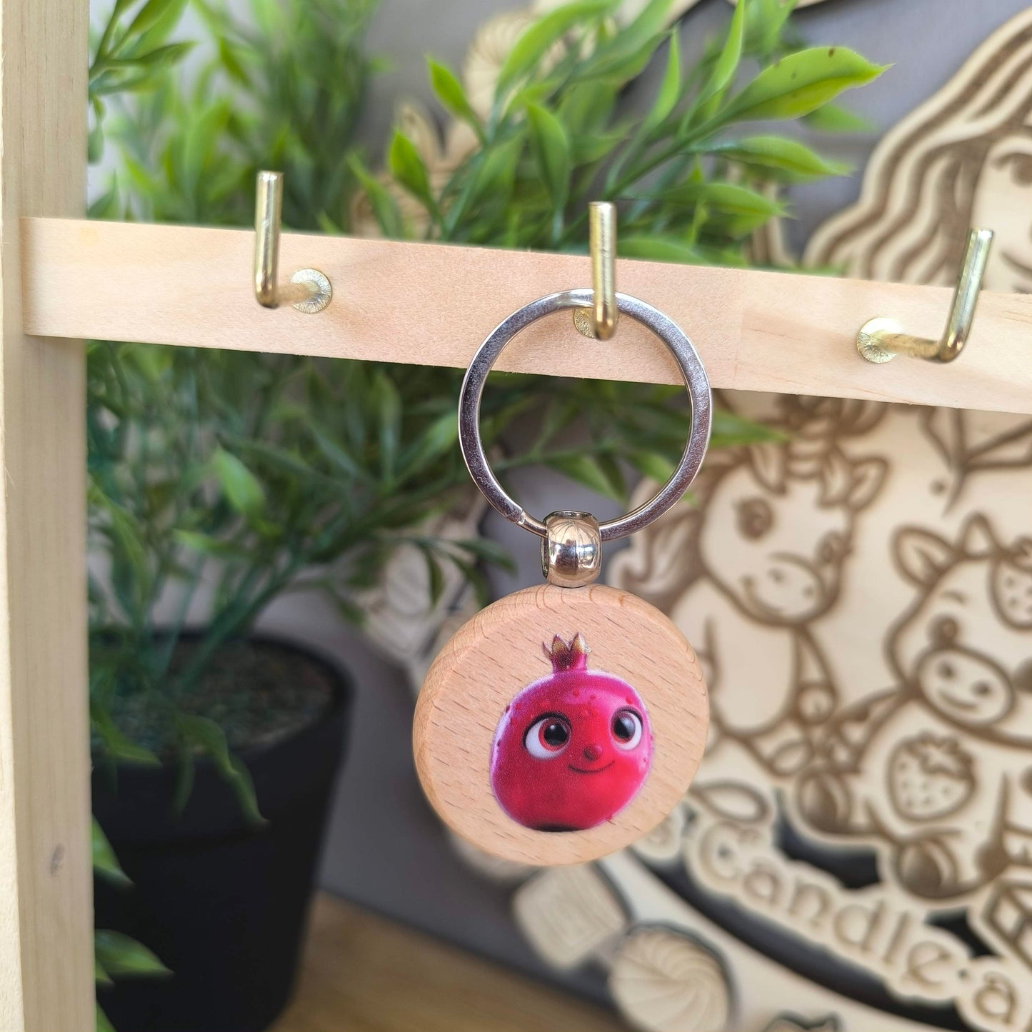 Porte clef rigolo FRUITS
