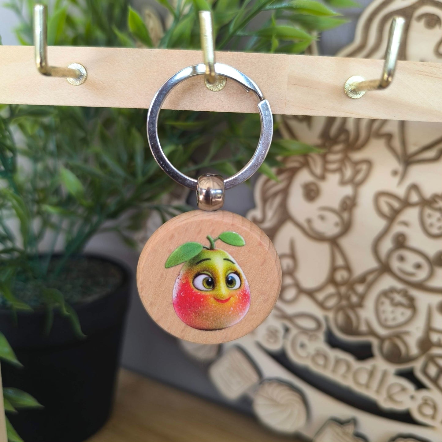 Porte clef rigolo FRUITS