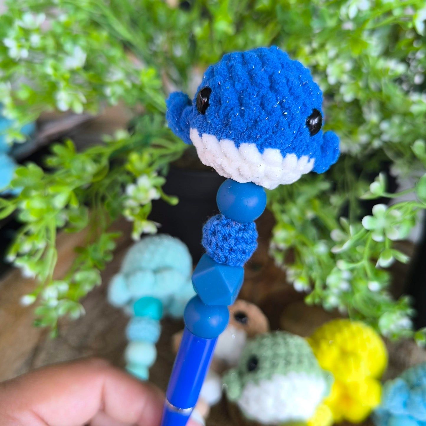 stylo peluche