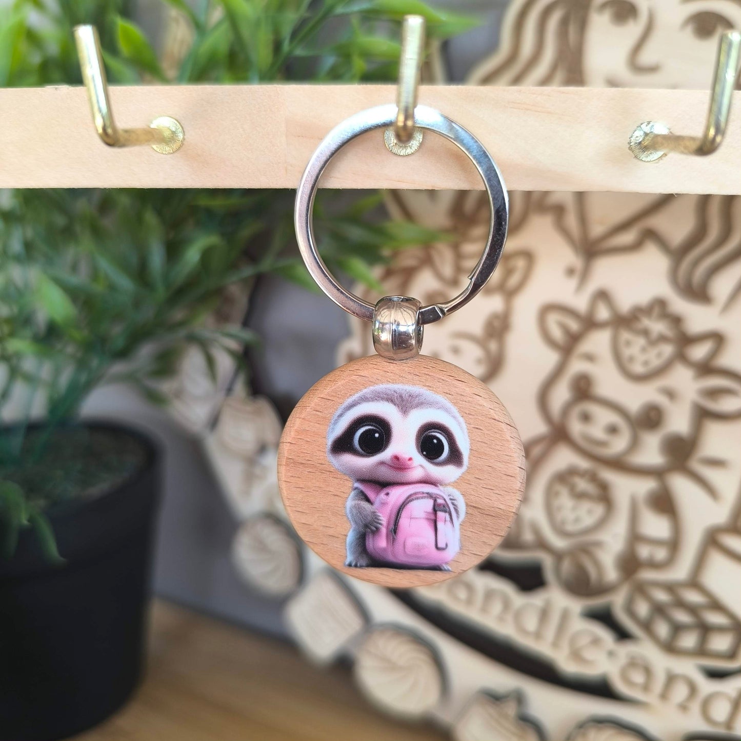 Porte clef rigolo animaux