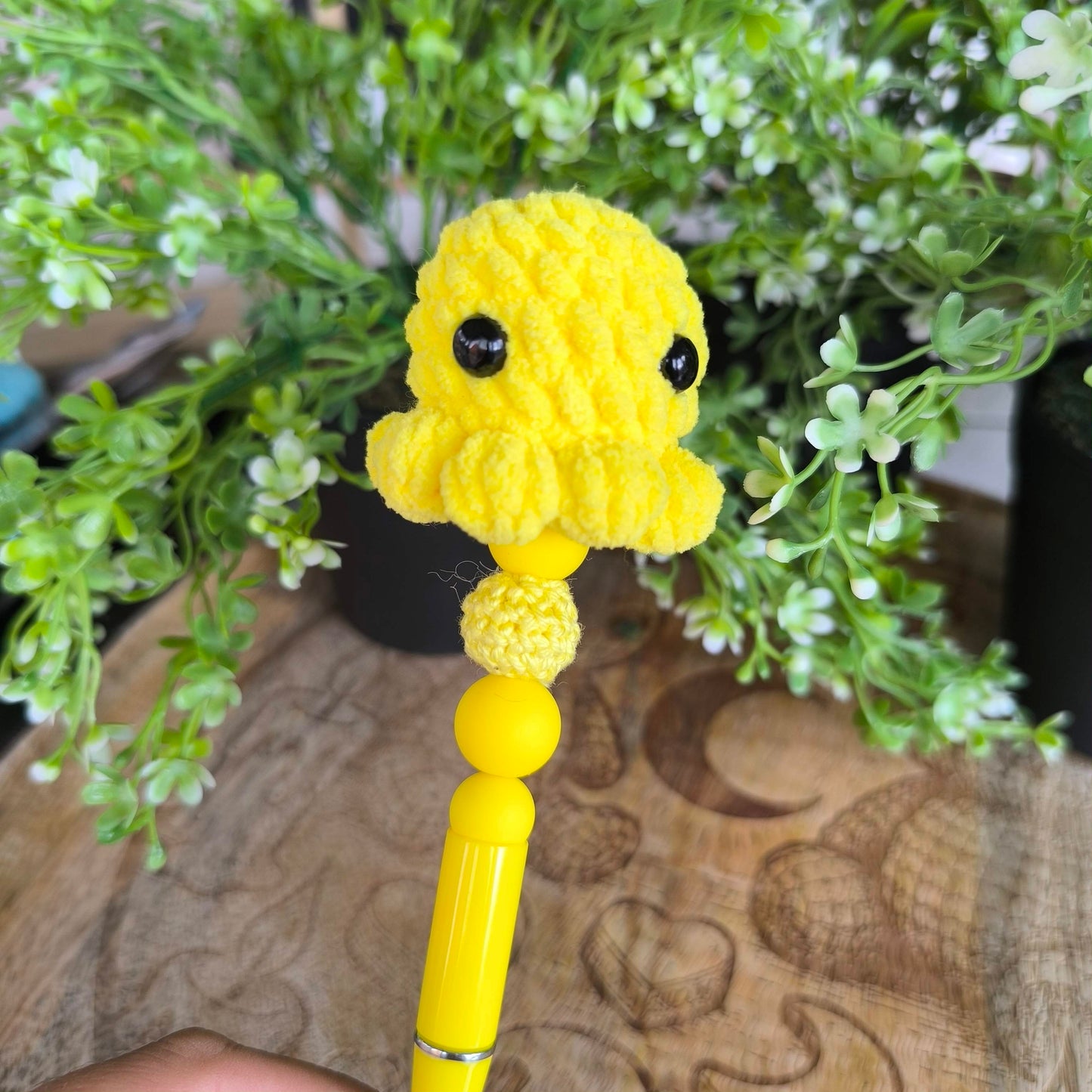 stylo peluche