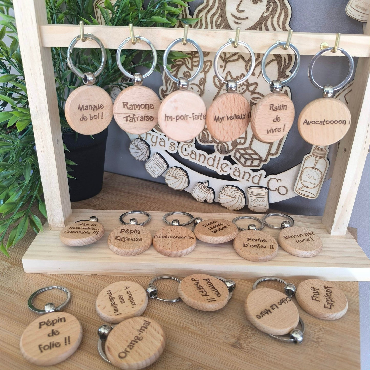 Porte clef rigolo FRUITS