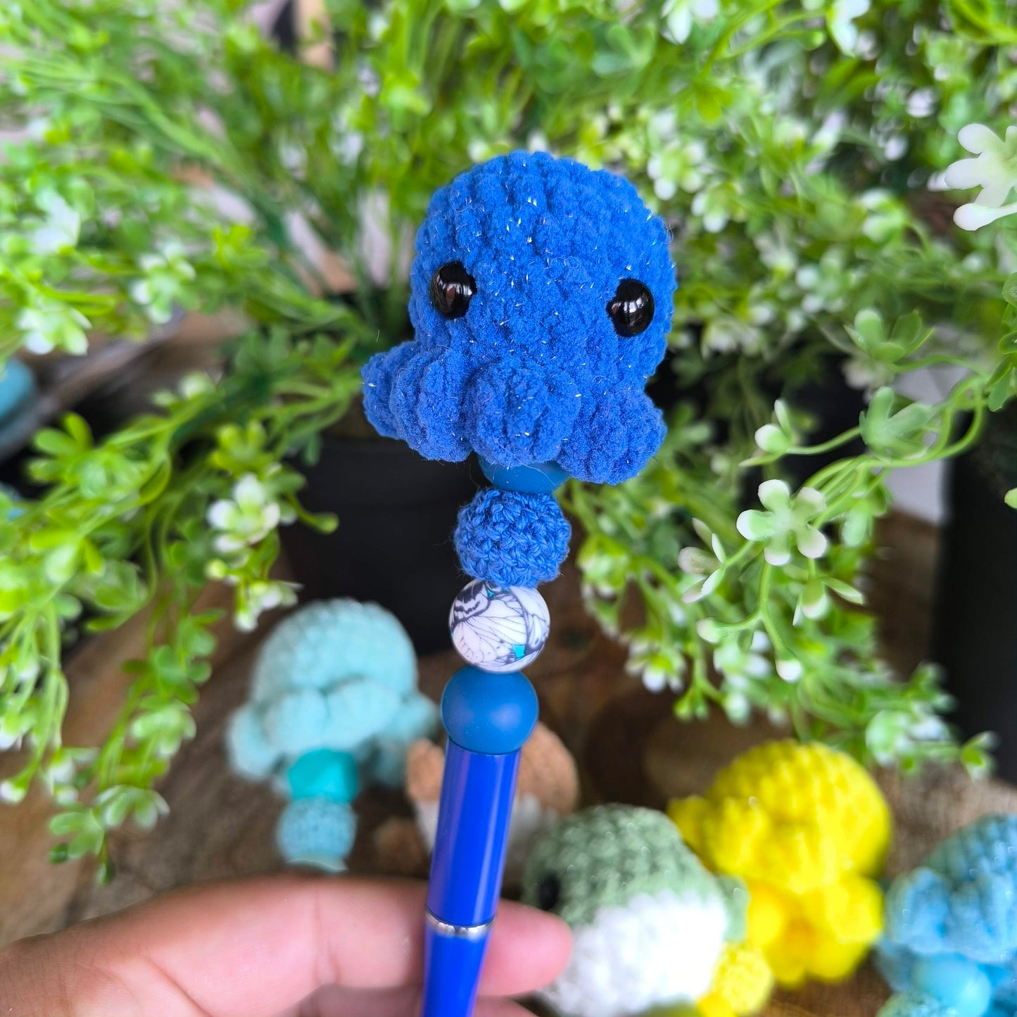 stylo peluche