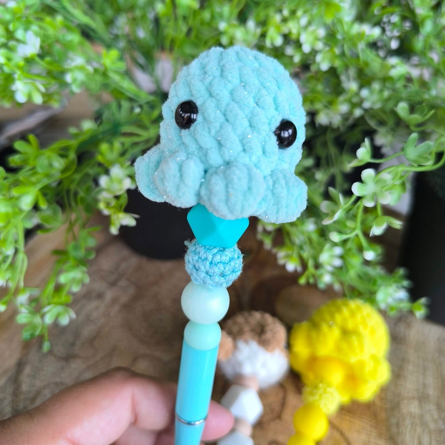 stylo peluche