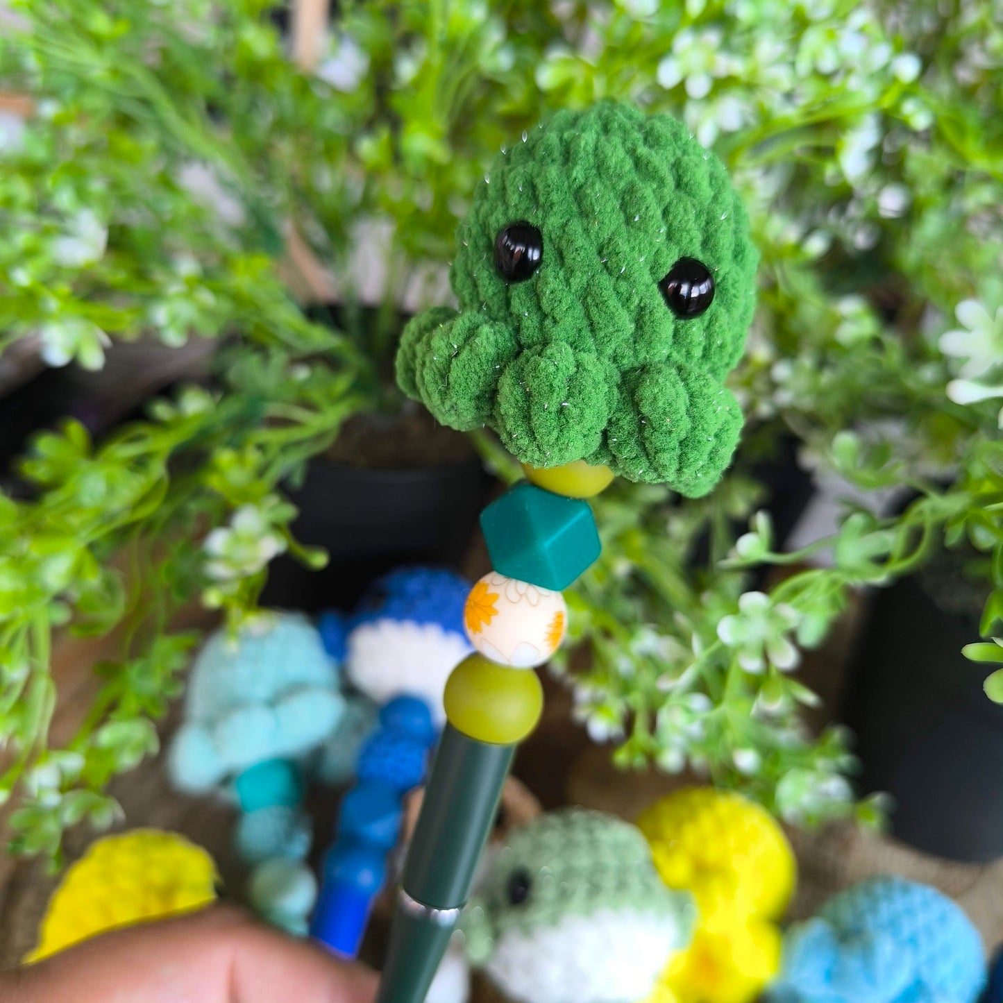 stylo peluche
