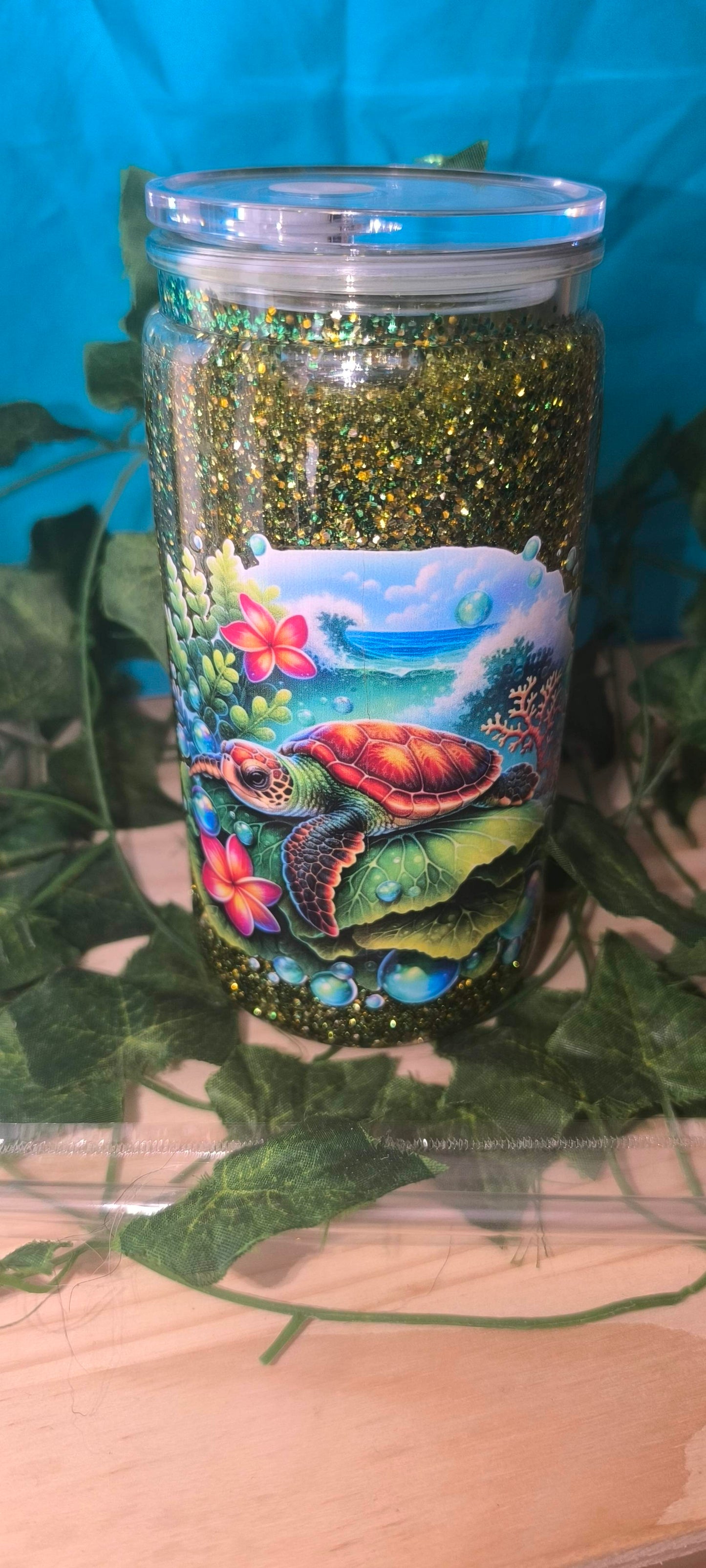 Verre paillettes