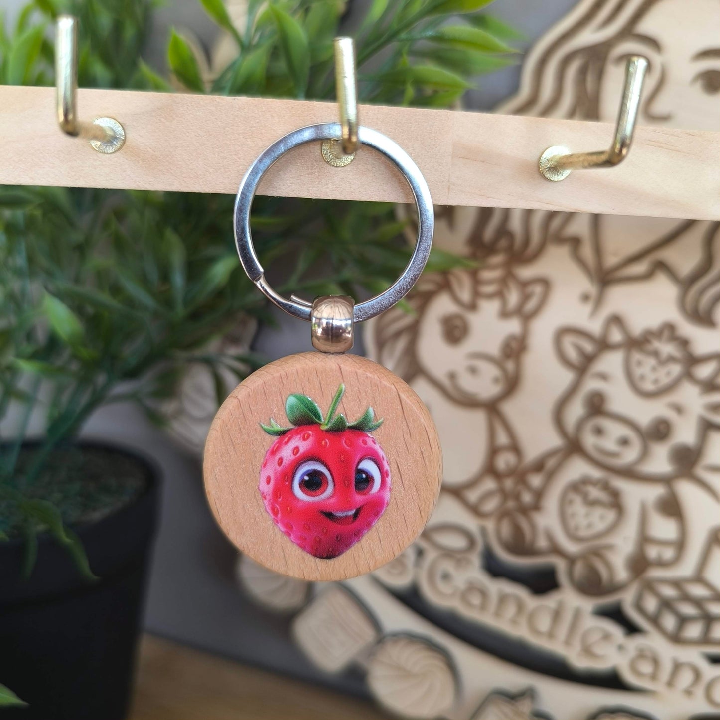 Porte clef rigolo FRUITS