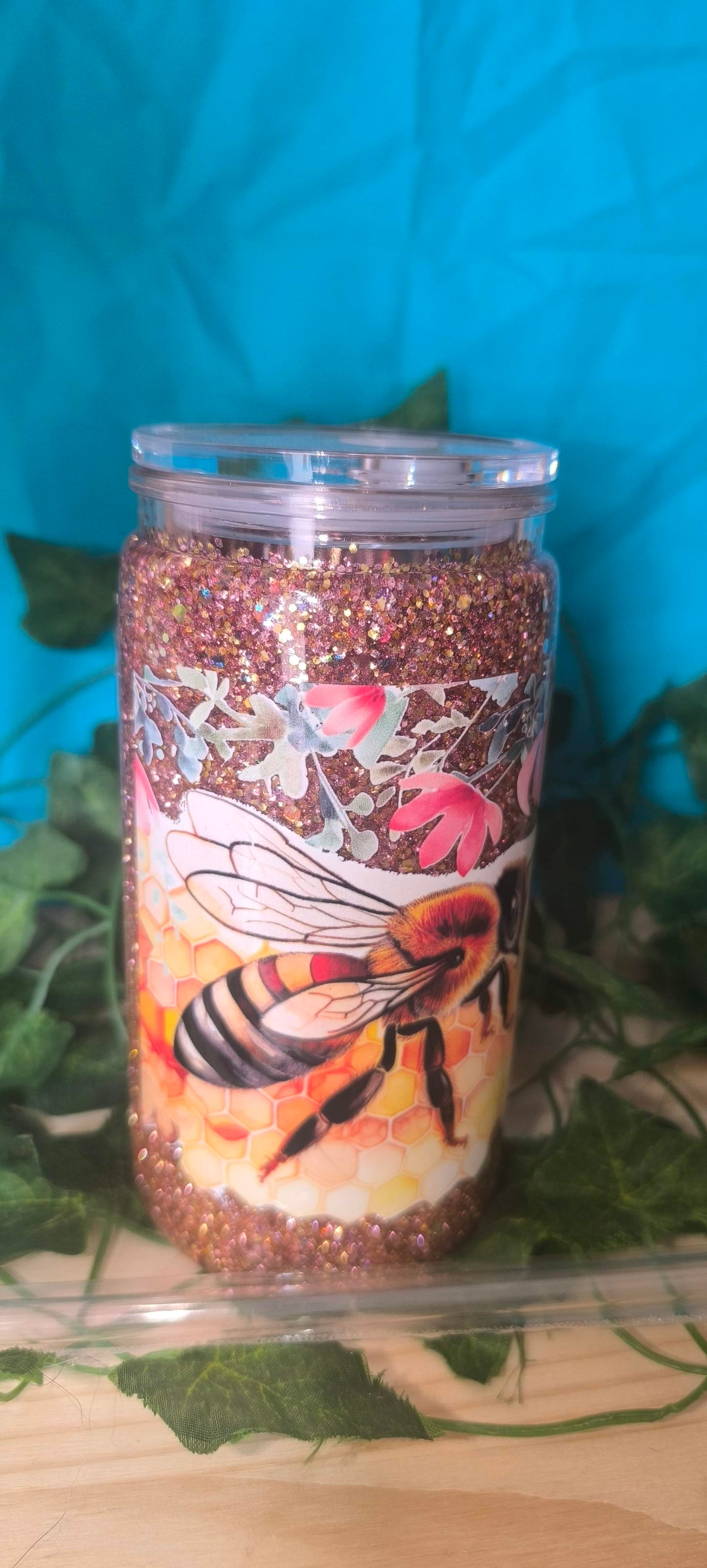 Verre paillettes