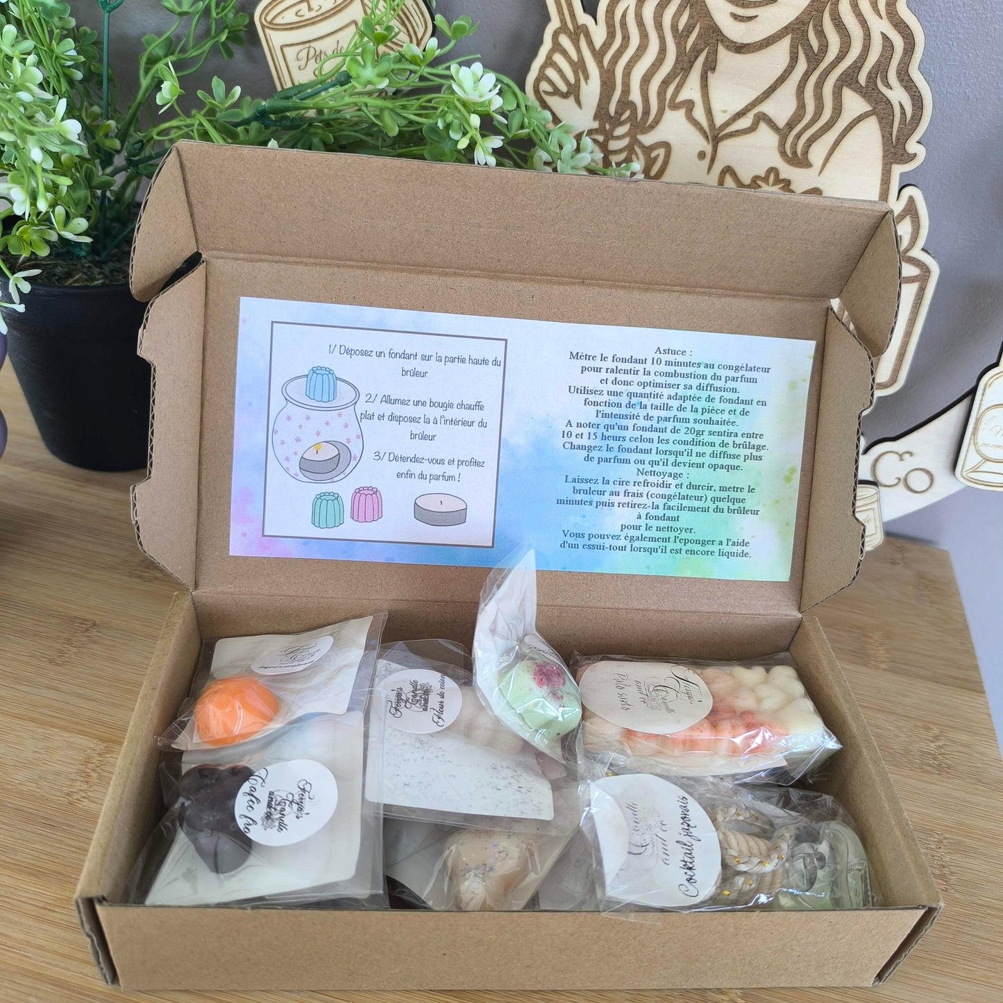 Mystery box 17 fondants + 1 tablette