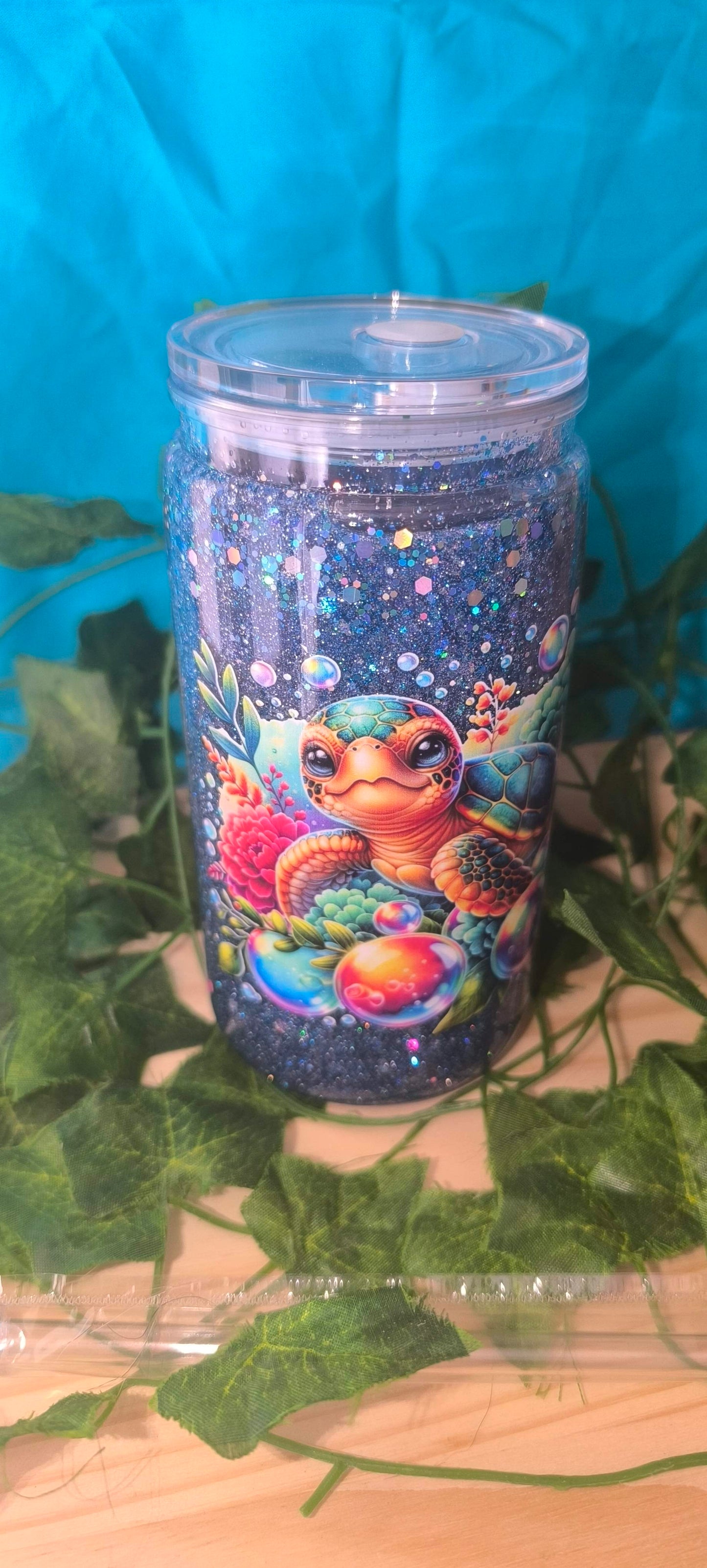 Verre paillettes