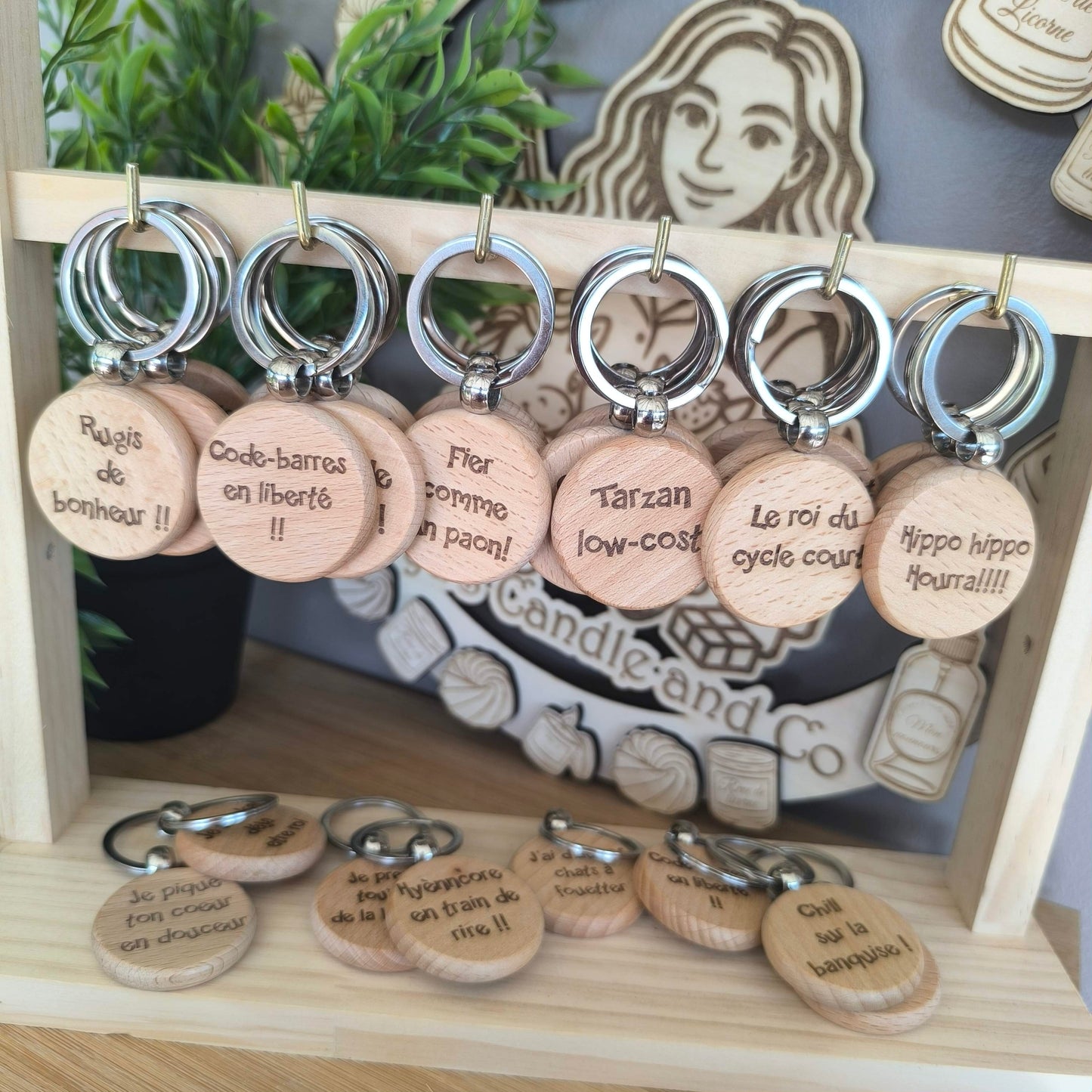 Porte clef rigolo animaux