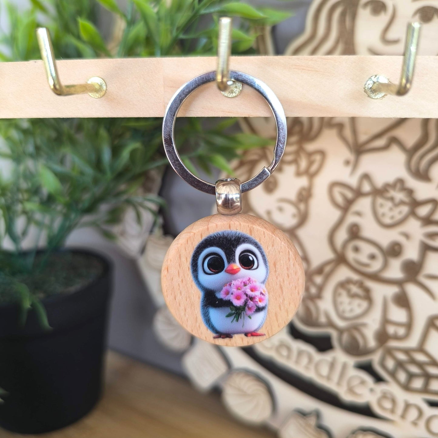 Porte clef rigolo animaux