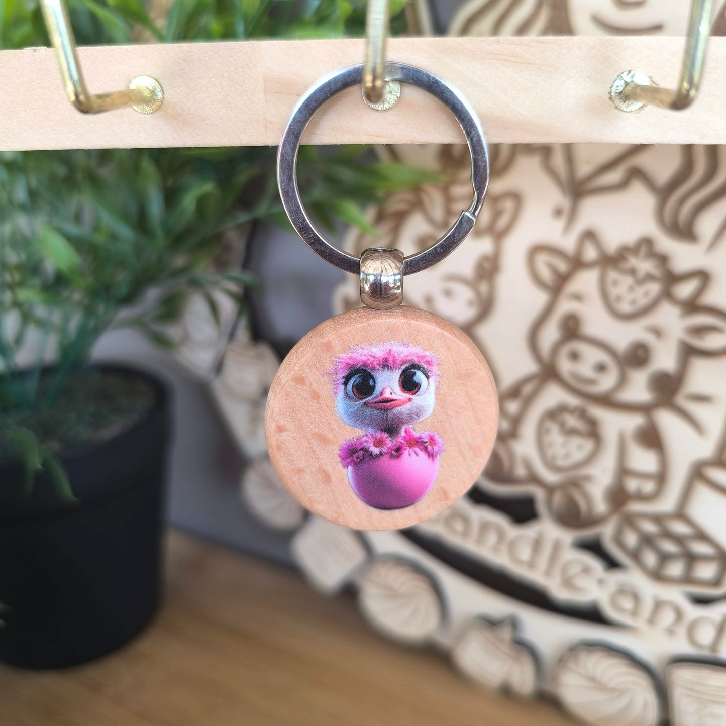 Porte clef rigolo animaux