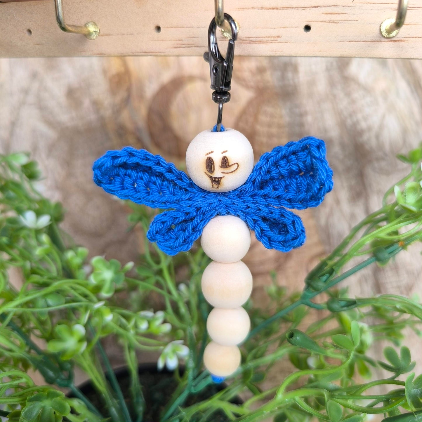 Porte-clés / Accessoires de sac – Libellule artisanale