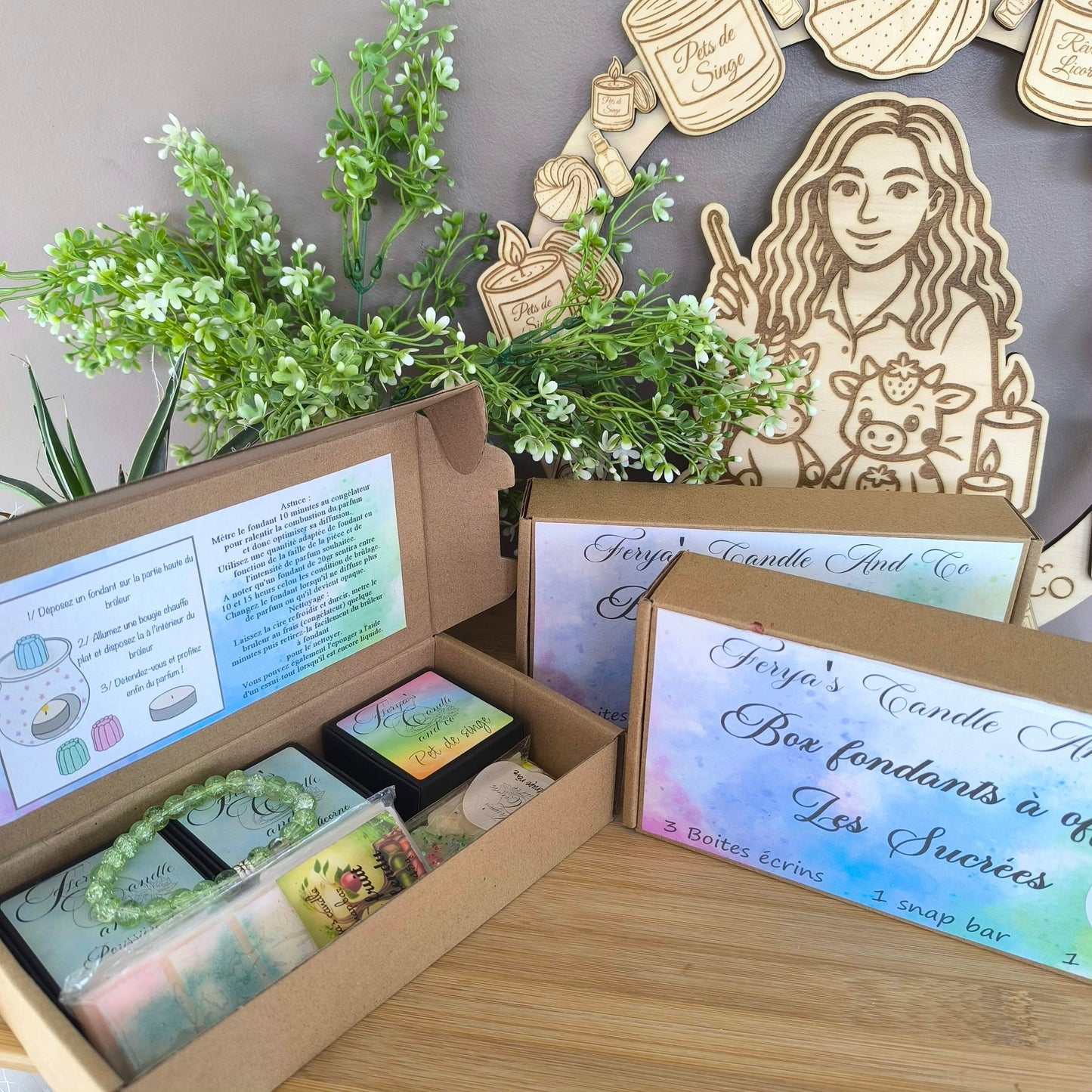 Box fondant a offrir par thèmes