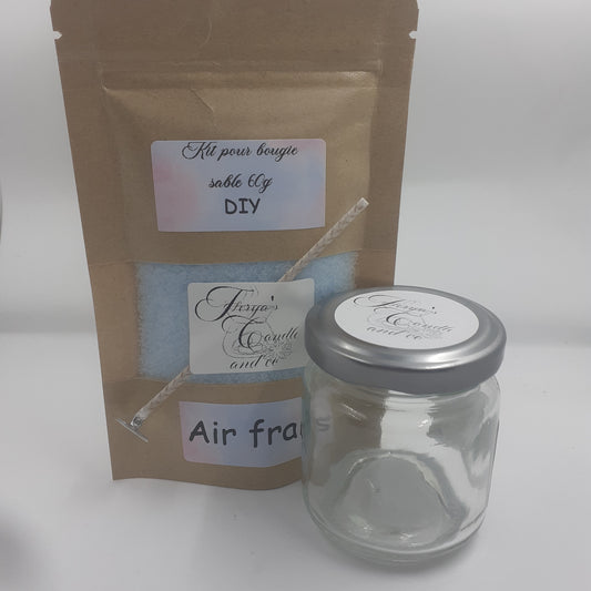 Kit pour bougie sable DIY 60g sans conenant