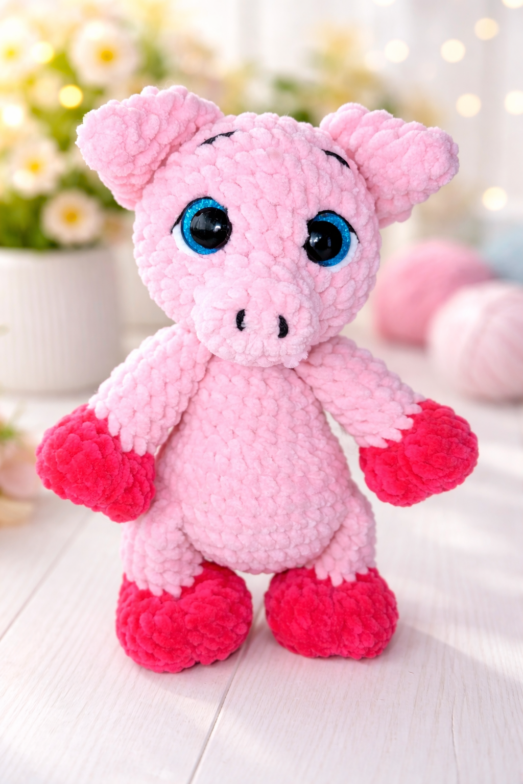 Patron ''Cochon '' crochet