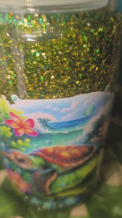 Verre paillettes