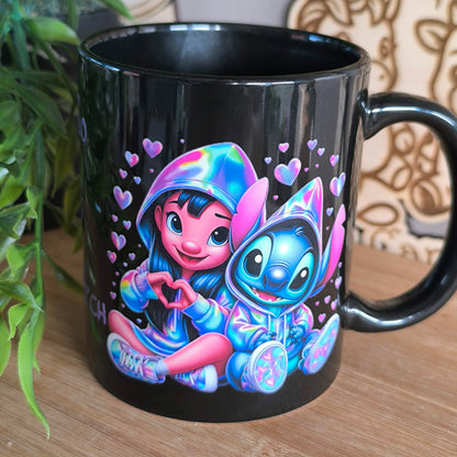 ☕ Tasse Extraterrestre et fillette