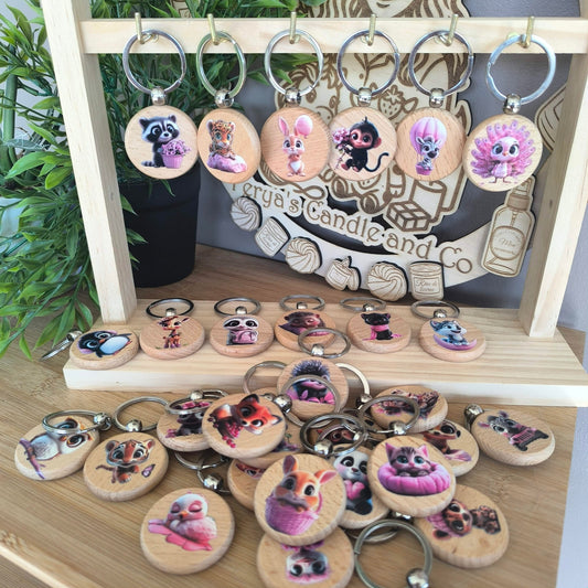 Porte clef rigolo animaux