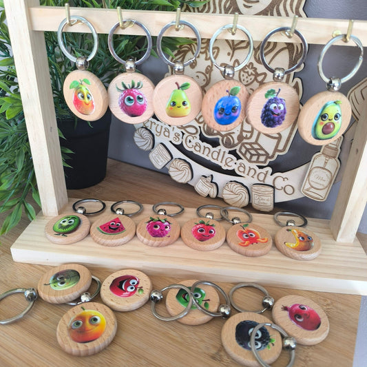 Porte clef rigolo FRUITS
