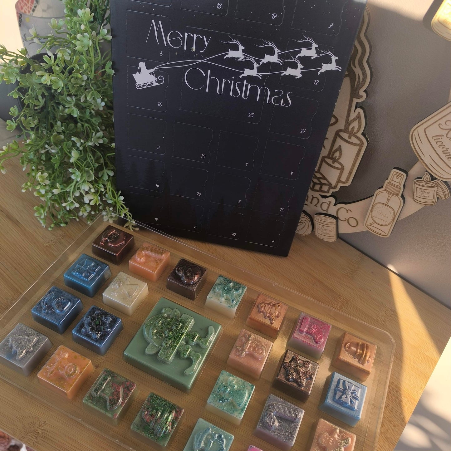 Calendrier de l'avent Fondants parfumé