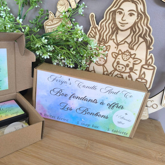 Box fondant a offrir par thèmes