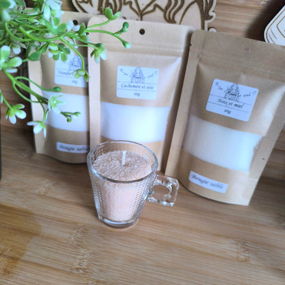 🕯️ Kit Bougie Sable Parfumée