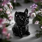 Brûleur Parfum en Céramique – Bouledogue Chic & Déco