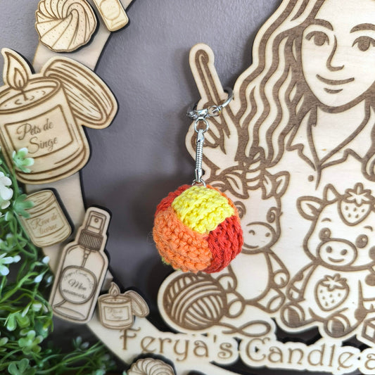 Porte clef ba-balle crochet