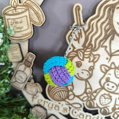 Porte clef ba-balle crochet