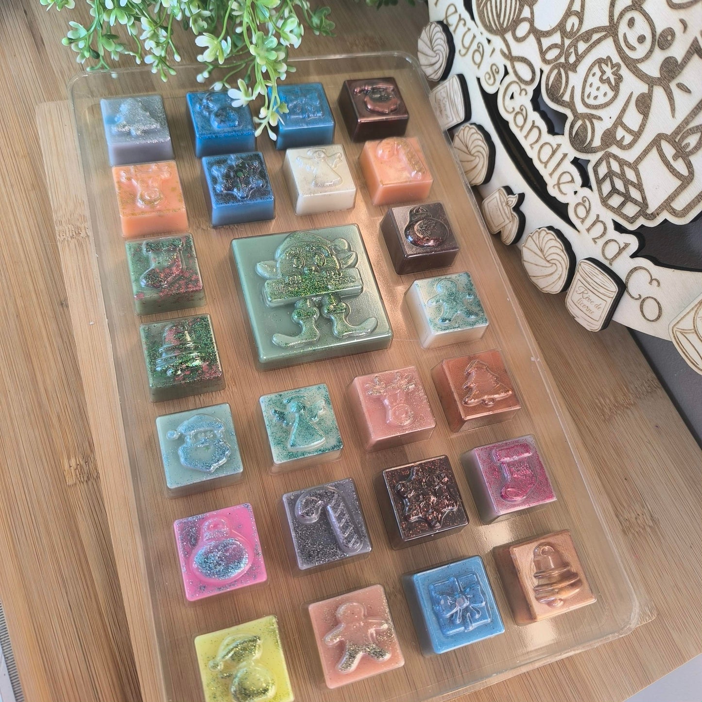 Calendrier de l'avent Fondants parfumé