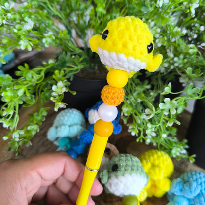 stylo peluche