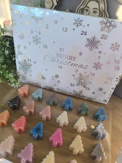 Calendrier de l'avent fondant parfumé sapin
