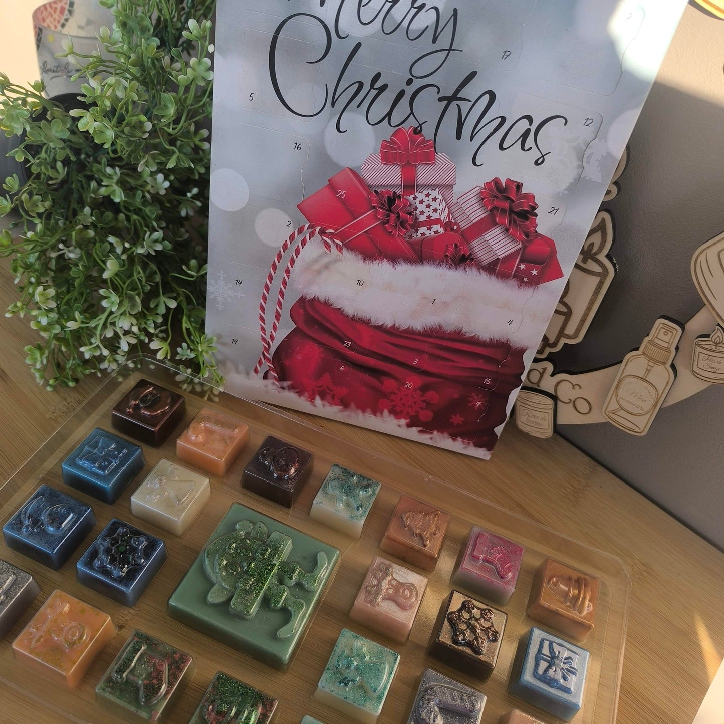 Calendrier de l'avent Fondants parfumé